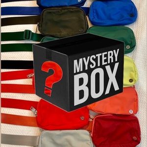 MYSTERY LULULEMON & MORE BOX THAT WILL INCLUDE A NWT LULULEMON BELT BAG
